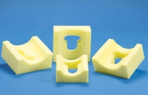 DeRoyal Slotted Head Positioner 9 W X 8 D X 4-1/4 H Inch Foam Freestanding - Case of 36 - M9501-CS