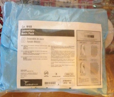 Cardinal General Purpose Drape Pack Cardinal Health™ - Case of 8 - 9103-CS