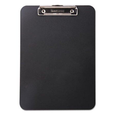 Mobile OPS® Unbreakable Recycled Clipboard, 0.5" Clip Capacity, Holds 8.5 x 11 Sheets, Black - Each - BAU-61624-EA