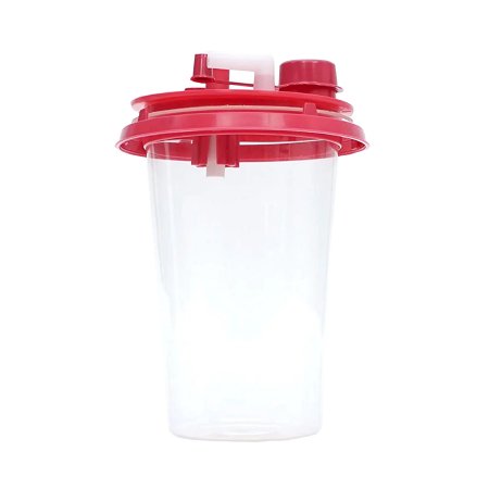 Cardinal Suction Canister Liner Medi-Vac® CRD™ 1000 mL Sealing Lid - Case of 100 - 65651-510-CS