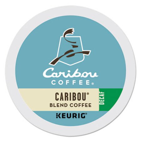 Caribou Coffee® Caribou Blend Decaf Coffee K-Cups, 24/Box - Box of 1 - GMT-6995-BX