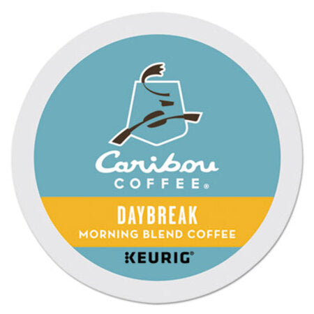 Caribou Coffee® Daybreak Morning Blend Coffee K-Cups, 96/Carton - CT/1 - GMT-6994CT-CT