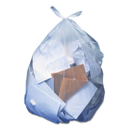 Heritage Linear Low-Density Can Liners, 33 gal, 0.65 mil, 30" x 39", Clear, 250/Carton - CT/1 - HER-H6639HC-CT