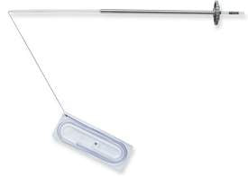 Covidien Nonabsorbable Suture with Needle Surgidac™ Polyester SK Ski Taper Point Needle Size 0 Braided - Box of 12 - EDW-52-BX