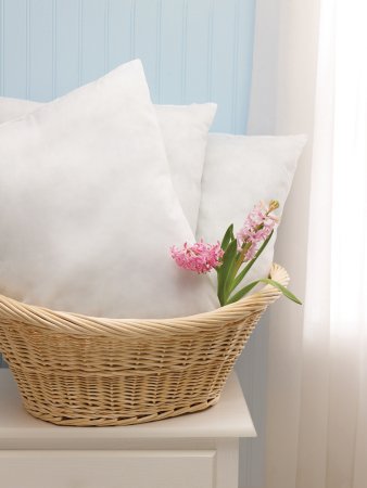 Medline Bed Pillow 21 X 27 Inch White Disposable - Case of 12 - NON24393-CS