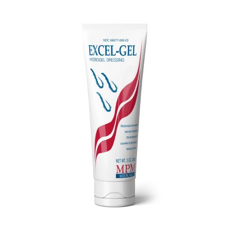 MPM Medical Hydrogel Wound Dressing Excel-Gel™ 4 oz. Gel / Amorphous - Case of 12 - MP00006-CS