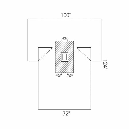 O&M Halyard Inc Abdominal Drape Laparotomy Drape 100 W X 72 W X 124 L Inch Sterile - Each - 89228-EA