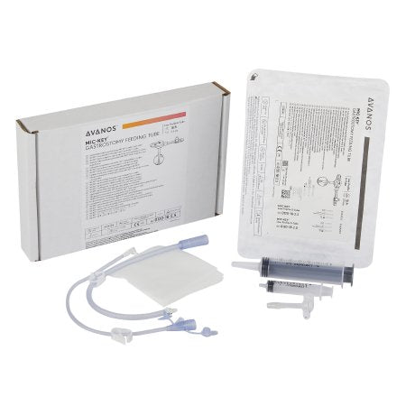 Avanos Medical Sales LLC Gastrostomy Feeding Tube Kit MIC-Key® 18 Fr. 2.5 cm Tube Silicone Sterile - Each - 0120-18-2.5-EA
