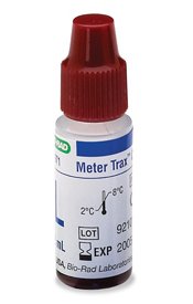 Bio-Rad Laboratories Control Meter Trax™ Blood Glucose / Hemoglobin / Hematocrit Testing Low Level 6 X 2 mL - Each - 971-EA