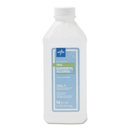 Medline Isopropyl Rubbing Alcohol, 16 oz Bottle - Box of 1 - MII-MDS098003Z-BX