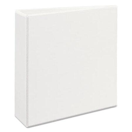 Avery® Heavy-Duty View Binder with DuraHinge, One Touch EZD Rings and Extra-Wide Cover, 3 Ring, 3" Capacity, 11 x 8.5, White, (1321) - Each - AVE-01321-EA