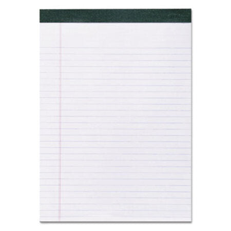 Roaring Spring® Recycled Legal Pad, Wide/Legal Rule, 40 White 8.5 x 11 Sheets, Dozen - DZ/1 - ROA-74713-DZ