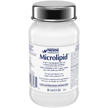 Nestle Healthcare Nutrition Oral Supplement Microlipid™ Unflavored Liquid 3 oz. Bottle - Each - 00041679087022-EA