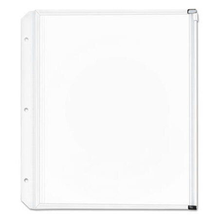 Cardinal® Expanding Zipper Binder Pockets, 8.5 x 11, Clear, 3/Pack - Pack of 1 - CRD-14201-PK