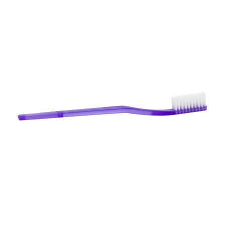 Donovan Industries Toothbrush DawnMist® Translucent Purple Adult Soft - Box of 144 - TB40-BX