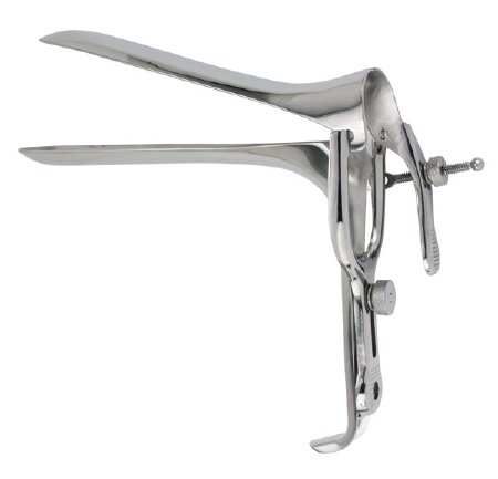 Integra Lifesciences Vaginal Speculum Vantage® Graves NonSterile Floor Grade Stainless Steel X-Large Double Blade Duckbill Reusable Without Light Source Capability - Each - V930-22-EA