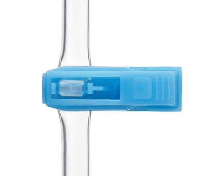 ICU Medical Closure Device Nutri-Clamp™ Blue - Case of 400 - 1117201-CS
