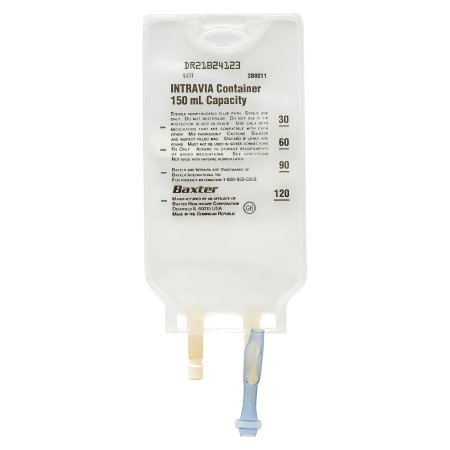 Baxter Medication Delivery Bag (empty) Intravia® 150 mL - Case of 48 - 2B8011-CS