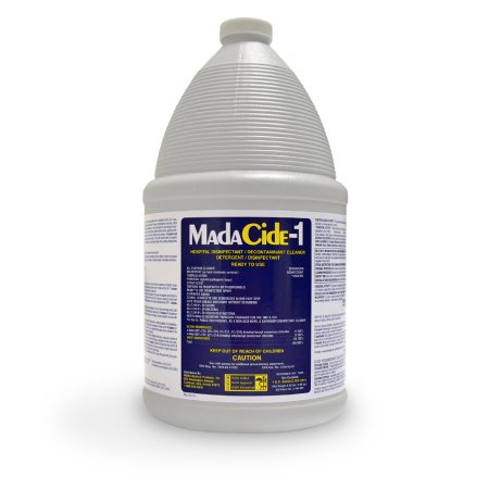 Mada Medical Products MadaCide-1® Surface Disinfectant Cleaner Alcohol Free Manual Pour Liquid 1 gal. Jug Scented NonSterile - Each - 7009-EA