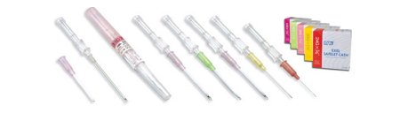AirTite Products Peripheral IV Catheter Safelet™ 24 Gauge 0.75 Inch Without Safety - Case of 200 - 26751-CS