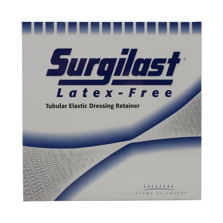 Gentell Elastic Net Retainer Dressing Surgilast® Tubular Elastic 25 Yard Size 7 White Small Chest / Back / Perineum / Axilla NonSterile - Each - GLLF2507-EA