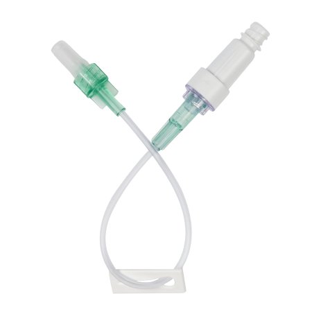 B. Braun IV Extension Set Needle-Free Port Small Bore 8 Inch Tubing Without Filter - Each - 473438-EA