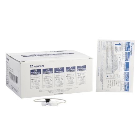 Kawasumi Laboratories Huber Infusion Set Kawasumi 22 Gauge 3/4 Inch 8 Inch Tubing Without Port - Case of 100 - PI03020-CS