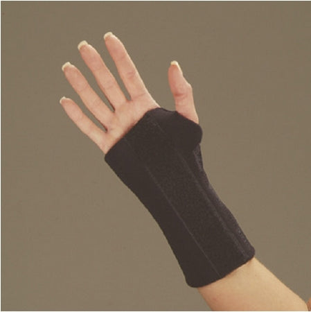 DeRoyal Cock-Up Wrist Brace DeRoyal® Low Profile Neoprene Left Hand Black Medium - Each - NE7739-77-EA