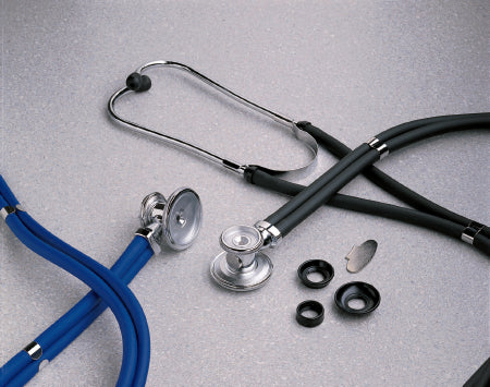 McKesson Sprague Stethoscope McKesson Red 2-Tube 22 Inch Tube Double-Sided Chestpiece - Each - 01-641RGM-EA