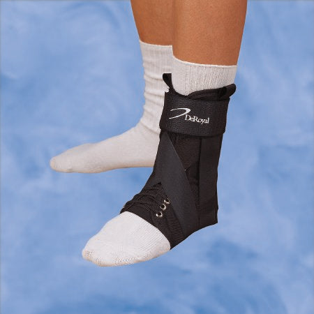 DeRoyal Ankle Splint DeRoyal® Large Lace-Up Male 10-1/2 to 12 / Female 11-1/2 to 13 Left Ankle - Each - AB2801-16-EA