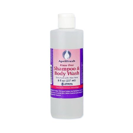 MAC Medical Supply Company Rinse-Free Shampoo and Body Wash AprilFresh® 8 oz. Flip Top Bottle April Fresh Scent - Case of 24 - 002808-CS