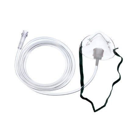 Medline Oxygen Mask Hudson RCI® Elongated Style Pediatric Adjustable Head Strap / Nose Clip - Each - HUD1042-EA