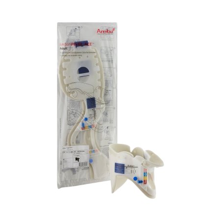 Ambu Extrication Cervical Collar Ambu® Perfit ACE™ Preformed Adult One Size Fits Most One-Piece / Trachea Opening Adjustable Height Adjustable Neck Circumference - Case of 30 - 000281000-CS
