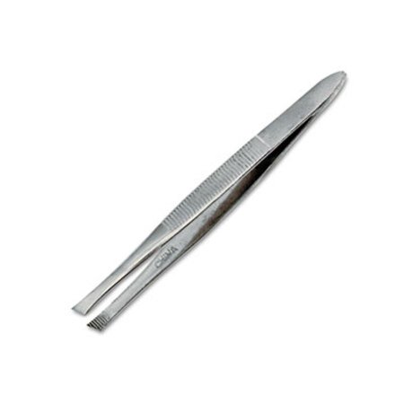 First Aid Only™ Tweezers, Stainless Steel, 3" - Each - FAO-FAE6019-EA
