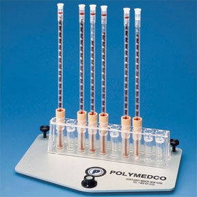 Polymedco Sediplast® Sedimentation Tube Westergren Erythrocyte Sedimentation (ESR) Sodium Citrate Additive 220 mm Length Without Color Coding Ventilation Cap Plastic Tube - Each - S-1000-EA