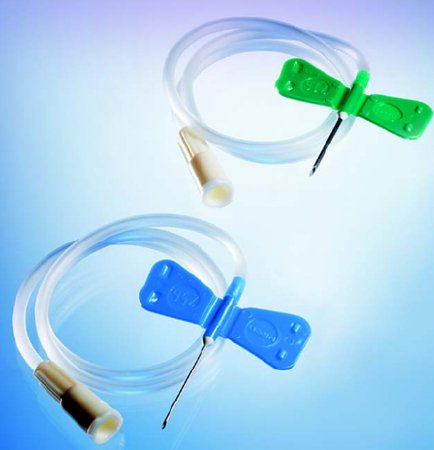 Nipro Medical Huber Infusion Set Nipro™ 23 Gauge 3/4 Inch 12 Inch Tubing Without Port - Case of 1000 - PR+23G19-CS