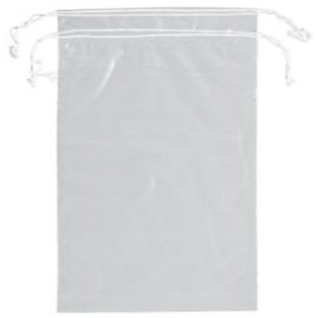 RD Plastics Company Patient Belongings Bag 5 X 8 Inch Plastic Drawstring Closure Clear - Case of 1000 - G100-CS