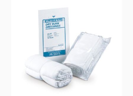 Medical Action Industries Burn Dressing Medical Action 36 X 36 Inch 1 per Pack Sterile 18-Ply Square - Case of 10 - 12-728-09-CS