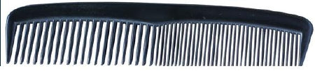 New World Imports Comb 5 Inch Black Plastic - DZ/12 - C5-DZ