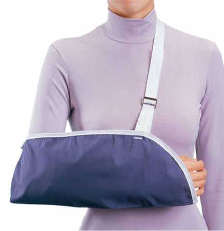 DJO Arm Sling Procare® Clinic Hook and Loop Strap / Slide Buckle Closure Large - Pack of 6 - 79-84027-PK
