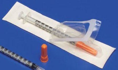Cardinal Insulin Syringe Monoject™ Luer Slip Tip Without Safety - Case of 500 - 1188100555-CS