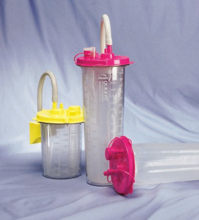 Bemis Healthcare Suction Canister Liner Quick-Fit™ 1500 mL Pour Lid - Each - 1504-EA