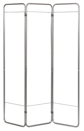 Omnimed Privacy Screen Frame Berm® Folding 3-Panel Aluminum - Each - 153093-EA