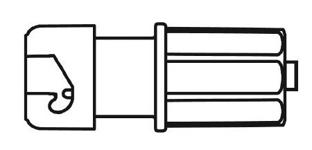B. Braun Needleless Connector Safeline® - Each - NF9100-EA