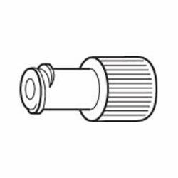 Baxter Luer Lok Cap Male Female Port Protector, Dual, No Open Fluid Path - Case of 504 - 2C6250-CS