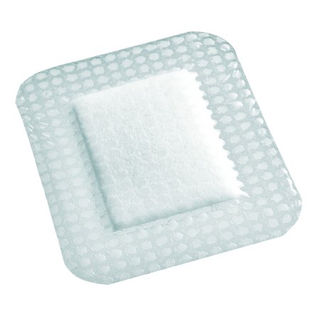 Smith & Nephew Transparent Film Dressing with Pad OpSite Post Op 3-3/8 X 3-3/4 Inch 3 Tab Delivery Rectangle Sterile - Case of 200 - 66000709-CS
