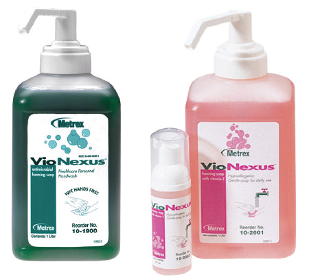 Metrex Research Soap VioNexus™ Foaming 1,000 mL Pump Bottle Plumeria-Apple Scent - Case of 6 - 10-2001-CS