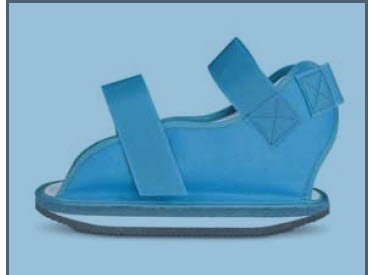 BSN Medical Cast Shoe X-Small Blue - Each - 58-35008-EA