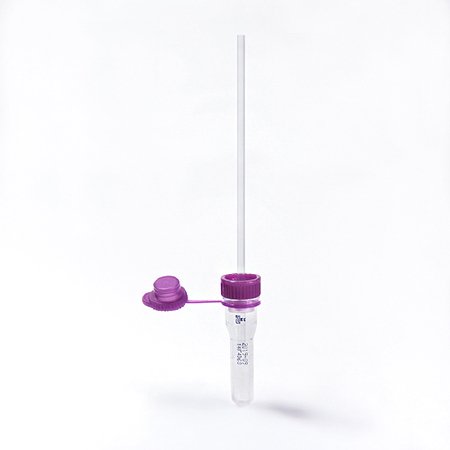 ASP Global LLC Safe-T-Fill® Capillary Blood Collection Tube Whole Blood Tube K2 EDTA Additive 10.8 X 43.7 mm 300 µL Purple Pierceable Attached Cap Plastic Tube - Bag of 50 - 077053-BG