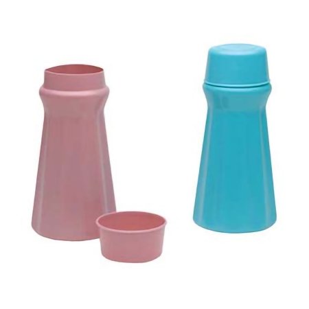 Medegen Medical Products LLC Carafe Medegen Hot / Cold 32 oz. / 5 oz. Blue - Case of 12 - 00112-CS